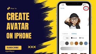 How To Create Avatar On IPhone Full Guide [upl. by Shabbir770]