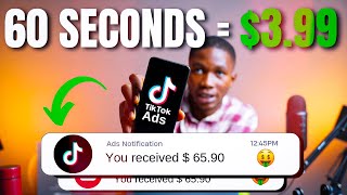 Make 399 Every Mins Watching TikTok Ads YouTube Ads amp Google Ads  Make Money Online Step By Step [upl. by Enirtak544]