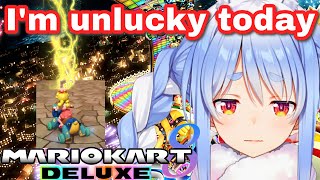 【Mario Kart 8DX】【Hololive Mario Kart 】Why am I so unlucky【usada pekora】【Hololive  EN sub】 [upl. by Winebaum]