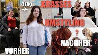 BODY HAIR MAKEUP amp OUTFIT TRANSFORMATION  das große Umstyling meiner Schwester  Erika [upl. by Maggy142]