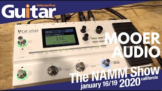 NAMM 2020  Mooer [upl. by Vaenfila997]