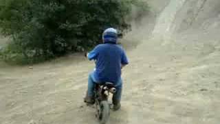 Pitbike Hillclimb SSR 110 [upl. by Aihsaei]