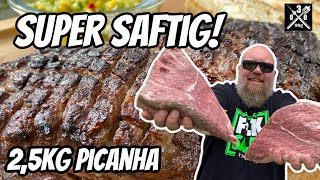 Picanha am Stück SUPER SAFTIG  030 BBQ [upl. by Egiarc]