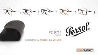 Persol PO9714  Folding  Visiofactoryfr [upl. by Angelis]