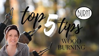 Top 5 Tips for Wood BurningA Beginners Guide to Tips and Their Uses [upl. by Stanislas92]