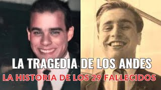 ¡HOMENAJE a los 29 FALLECIDOS en los ANDES 🙏🏻 ¿QUIÉNES FUERON REALMENTE [upl. by Eelirak]