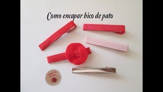 Como encapar bico de pato [upl. by Chita]