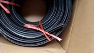 Auto trunk rubber seal strip with top bulb [upl. by Yentruoc231]