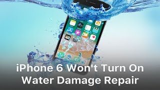 iPhone 6 Wont Turn On  Water Damage Repair [upl. by Icak]