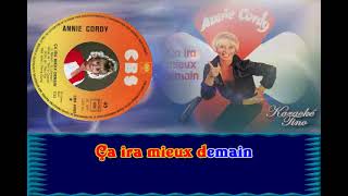 Karaoke Tino  Annie Cordy  Ça ira mieux demain [upl. by Urias162]