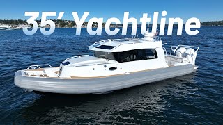 35 Yachtline  Ultimate Luxury Safety amp Sport Boat [upl. by Norri]