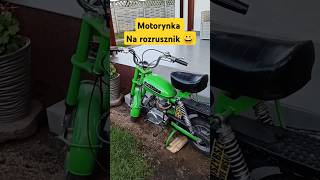 Motorynka na rozrusznik shorts romet pony motobazar cold start [upl. by Yllim414]