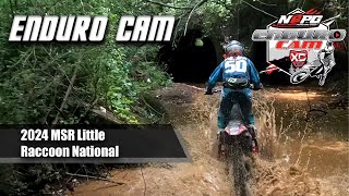 Enduro Cam Highlights  2024 MSR Little Raccoon National Enduro  Round 5 [upl. by Yessej]