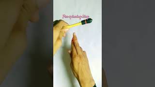 Rabber pen spinning tirck please learn this video penspinning shorts ytshort [upl. by Sialac]