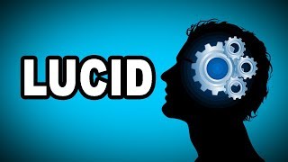 Learn English Words LUCID  Meaning Vocabulary with Pictures and Examples [upl. by Ajidahk]