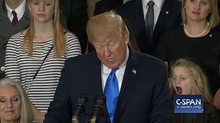 President Trump complete remarks at Memorial Service for Rev Billy Graham CSPAN [upl. by Assilac154]