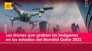 Shorts Los drones que graban las imágenes en los estadios del Mundial Qatar 2022 [upl. by Chipman]