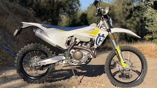 2019 Husqvarna FE450  Dirt Bike Magazine [upl. by Nowyt]