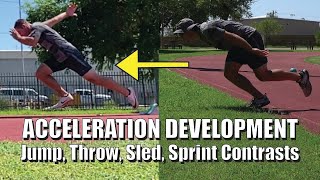 Acceleration amp Horizonal Power Workout For Sprinters [upl. by Hermes778]