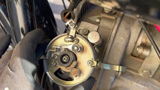 CJ750 M1S 2006 Kickback Starter Problem with Right Cylinder [upl. by Trinee]