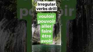 French Irregular Verbs Drill shorts [upl. by Acherman]