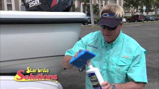 How to Clean Boat Hull Fiberglass Stains [upl. by Ingmar]