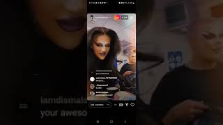 krystal versace  rpdr uk s3 🇬🇧  instagram live  wednesday 21 september 2022 [upl. by Lytsirhc]