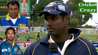 Angelo Mathew Rates Aravinda De Silva The Best Batsman For Sri Lanka Along With Sangakkara [upl. by Aliemaj415]