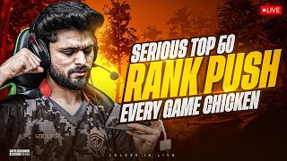 AAJ TO SIRF PLUS GAMEPLAY HOGA  CONQUEROR RANK PUSH TO TOP 10  BGMI LIVE [upl. by Denman87]