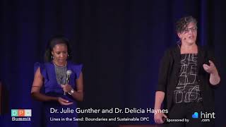 Lines in the Sand Boundaries in DPC  Drs Julie Gunther and Delicia Haynes  DPC Summit 2018 [upl. by Ymaj701]