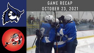 Westfield State University vs RPI  ACHA Highlights  October 23 2021 [upl. by Suertemed899]