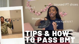 How To Pass BMT  Tips for BMT Boot Camp [upl. by Yartnod]