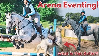 ARENA EVENTING AT HICKSTEAD  OUR TRAINING RUN BEFORE CHAMPS [upl. by Olegnaed]