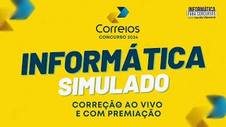 SIMULADO CORREIOS IBFC  Informática  Danilo Vilanova opior correios ibfc [upl. by Adur]