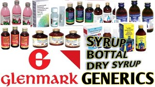 GLENMARK जेनेरिक सिरप BOTTAL DRY SYRUP DROPS BRANDS FOR MEDICINE STORE medicine syrups bottle [upl. by Qulllon]