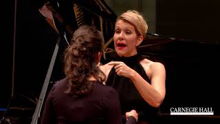 Joyce DiDonato Master Class January 2016 Mozart’s “Porgi amor” from Le nozze di Figaro [upl. by Olaf28]