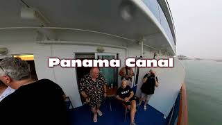 Coral Princess  World Cruise 2023  Panama Canal transit [upl. by Schram]