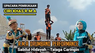 Opening Atraksi Drum band RMA Bantar Karet di Talaga Caringin  Sabilul Hidayah bagian 1 [upl. by Eilsek186]