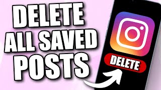 How to Delete All Saved Instagram Posts at Once 2024 [upl. by Iretak]