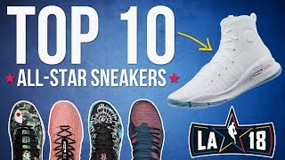 Top 10 Sneakers of the 2018 NBA AllStar Weekend [upl. by Ruffi35]