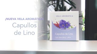 Vela Aromática Capullos de Lino [upl. by Naira]