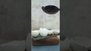 melting metal in eggshells [upl. by Jerome]