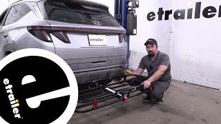 etrailer  How to Install Flint Hill Goods 19quot x 53quot Cargo Carrier on your 2022 Hyundai Tucson [upl. by Hcirteid]