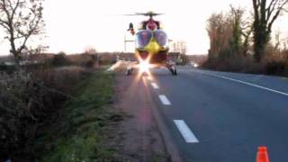 Amailloux  trois enfants grièvement blessés dans une collis [upl. by Faxon866]