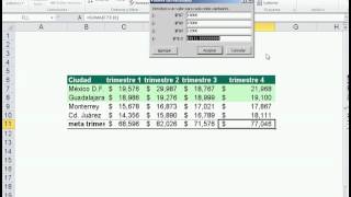 Escenarios en excel [upl. by Eissirhc]