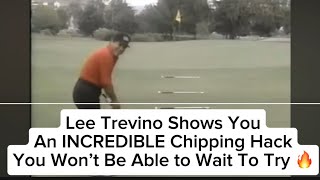 Lee Trevino Shows You This INCREDIBLE Chipping Hack [upl. by Watanabe269]