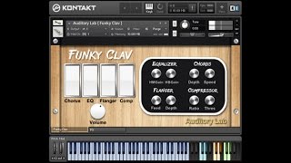 Clavinet Sample Library VST AU AAX  Video Review [upl. by Renita]