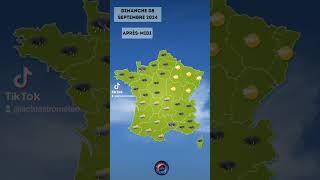 🌦 Météo France  8 septembre 2024 🌦 [upl. by Messere]