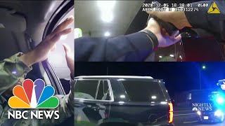 Shocking Footage Shows Army Lt PepperSprayed During Traffic Stop  NBC Nightly News [upl. by Eizdnil751]