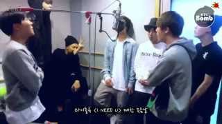 BANGTAN BOMB Recording I NEED U chorus in BTS choir  BTS 방탄소년단 [upl. by Mathew154]